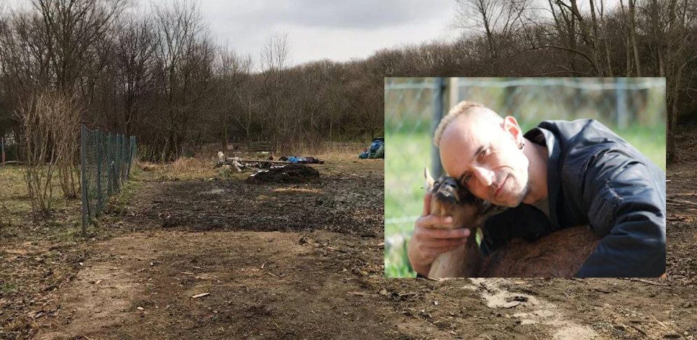 Robert Pribyl kümmerte sich in Stockerau um Hühner, Küken, Ziegen, Böcke  rund 80 Tiere fanden bei ihm ein Zuhause. Sie konnten besichtigt und gestreichelt werden.