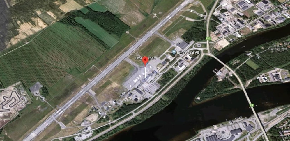 Von dieser Startbahn ausgehend nahm das Unglück seinen Lauf.