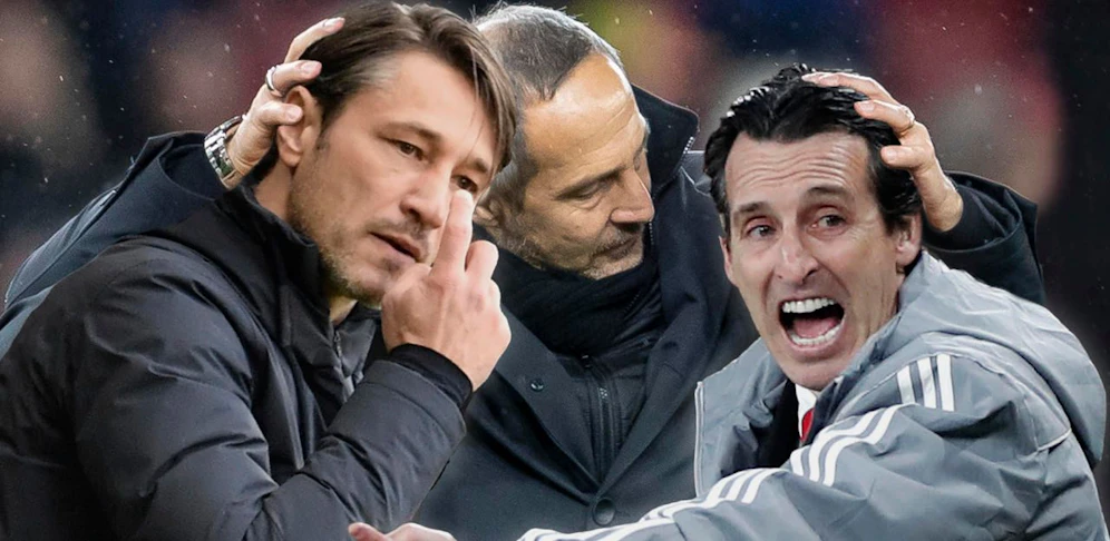 Im November kostete Adi Hütter als Eintracht-Trainer erst Niko Kovac den Bayern-Job, dann spielte er Unai Emery bei Arsenal raus.
