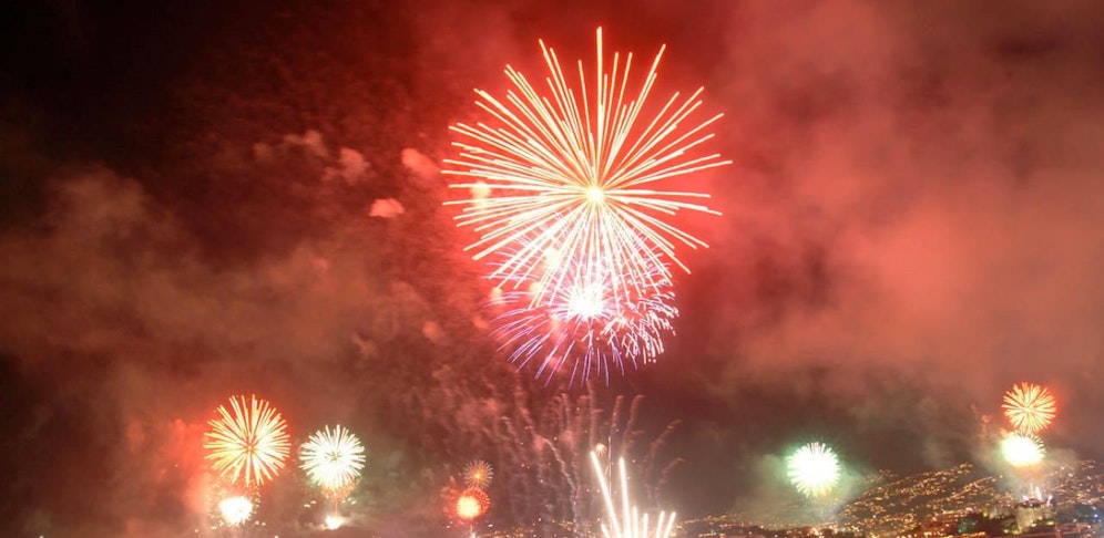 Symbolfoto eines Feuerwerks