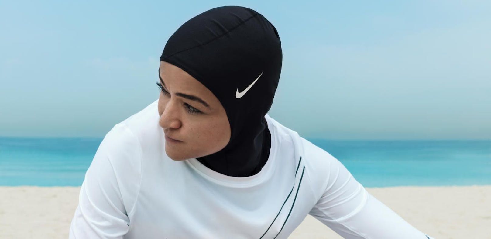 Nike ist bislang der einzig große Sportartikelhersteller, der ein Kopftuch anbietet.