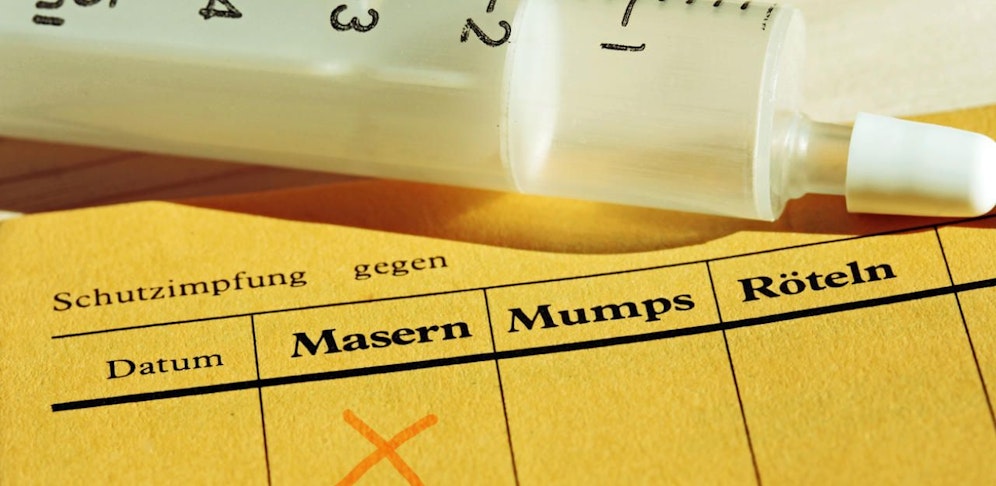 Eine 24-jährige Georgierin wurde positiv auf Masern getestet.