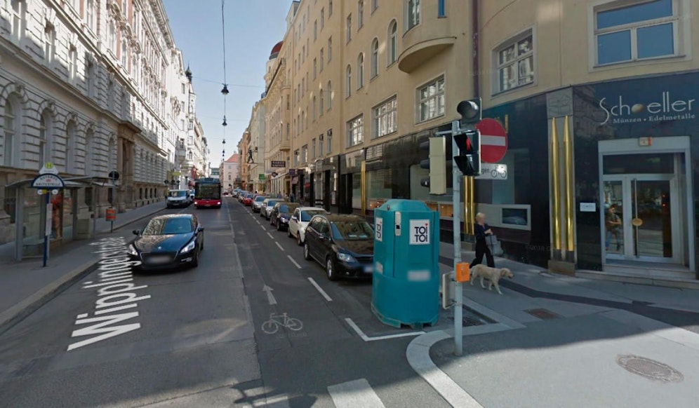 Die Wipplingerstraße liegt im 1. Wiener Gemeindebezirk und verbindet den Schottenring mit dem Hohen Markt. Symbolbild