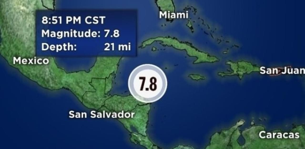 Heute.at - Schweres Erdbeben in der Karibik