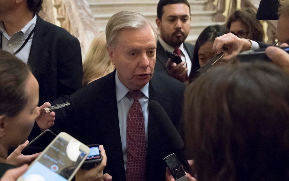 Senator Lindsey Graham hat einem US-Interview behauptet, dass Donald Trump zum Krieg gegen Nordkorea bereit sei. Das habe ihm der US-Präsident in einem vertraulichen Gespräch versichert. 