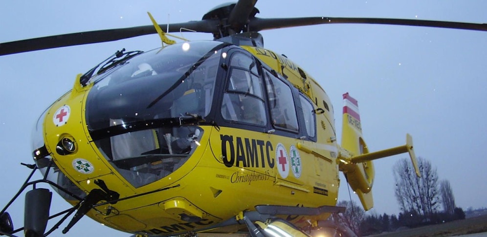 Mann musste mit Christophorus ins Spital gebracht werden