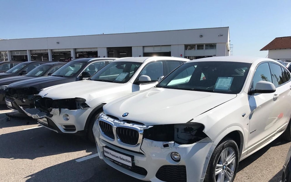 Die Neuwägen wurden ausgeschlachtet.