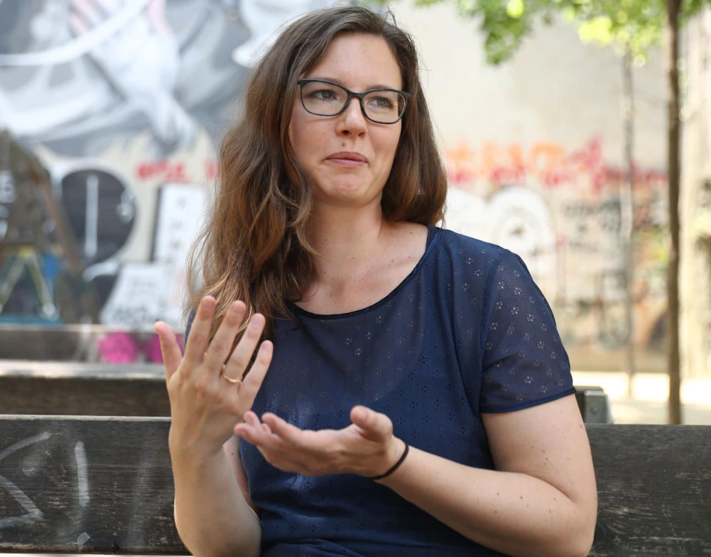 Eva Maltschnig, Vorsitzende der "Sektion Acht".