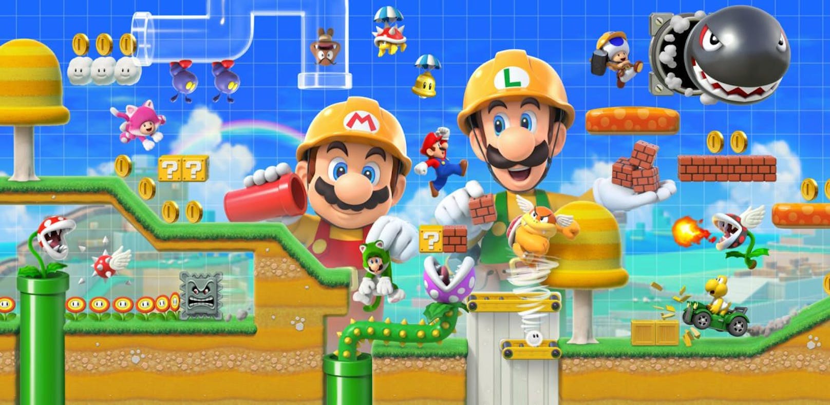 Super Mario Maker 2 für Nintendo Switch zu gewinnen