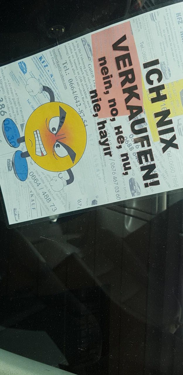 Heute.at - Er will sein Auto WIRKLICH nicht verkaufen