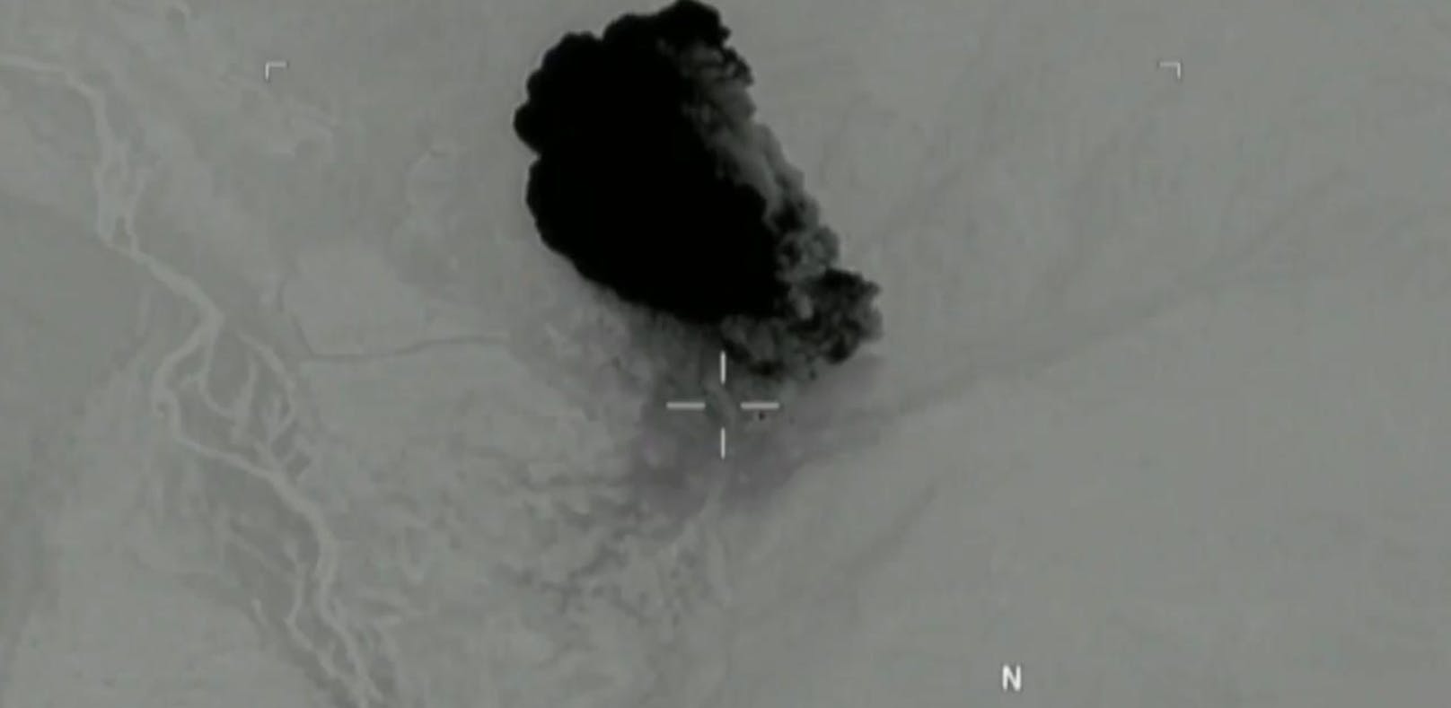 US-Militär zeigt Video vom Abwurf der Mega-Bombe