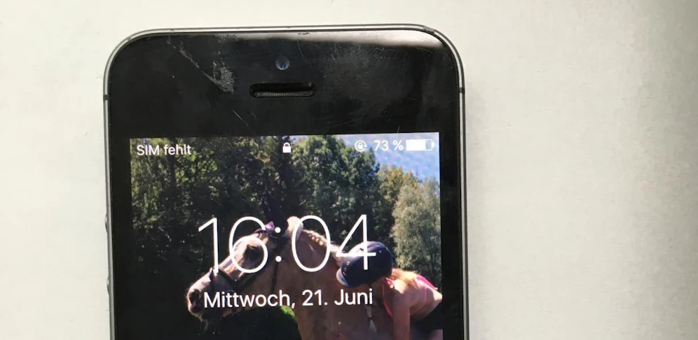 Der Mann rastete aus, als ihm das Handy abgenommen wurde.