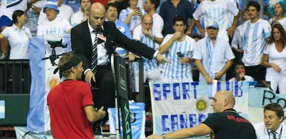 Tennis-Schiedsrichter Gianluca Moscarella sorgte bereits in der Vergangenheit für hitzige Diskussionen. 