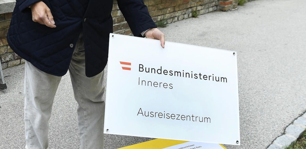 Ein Foto von der Protestaktion vor wenigen Tagen.