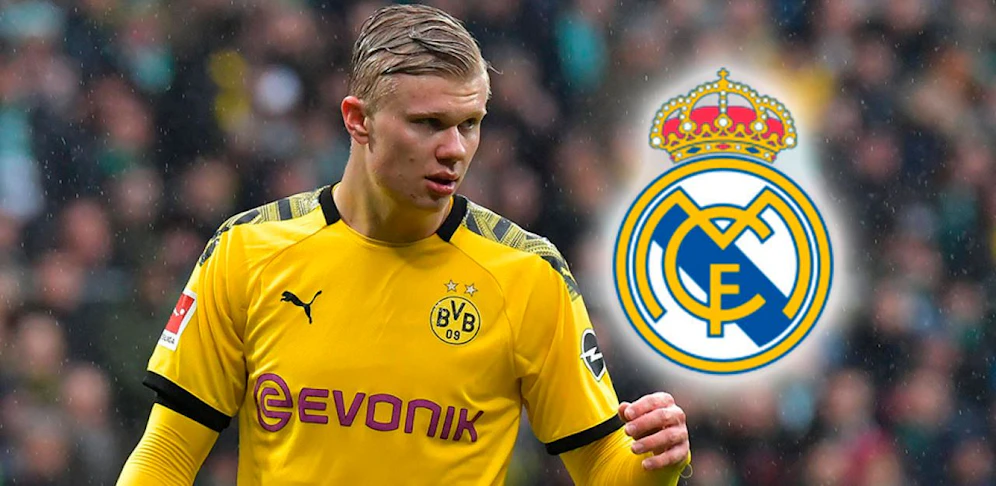 Torjäger Haaland steht bei Real ganz oben auf dem EInkaufszettel. 