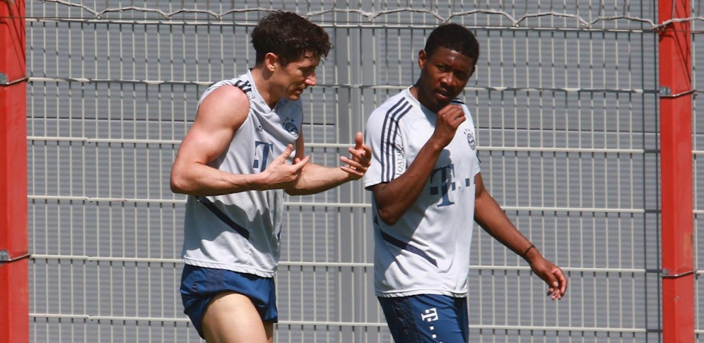 Robert Lewandowski und David Alaba