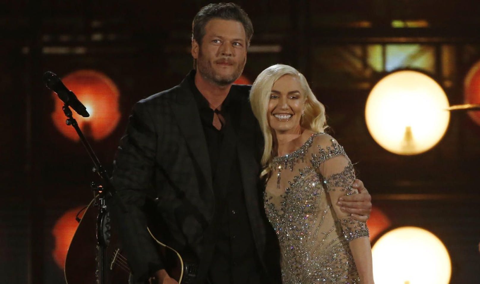Blake Shelton and Gwen Stefani bei den Billboard Awards in Las Vegas am 22. Mai 2016