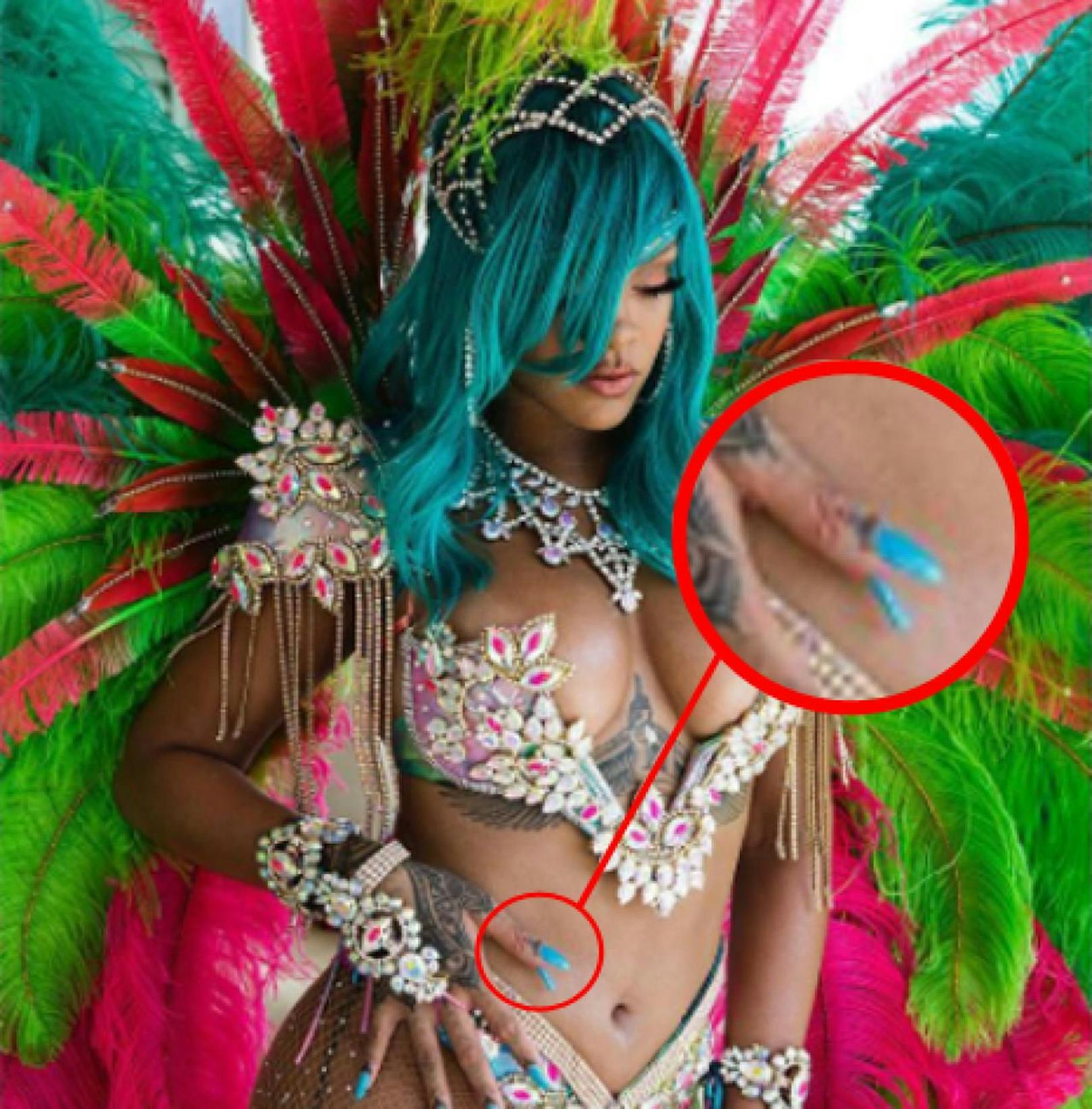 Rihanna: Photoshop-Fail