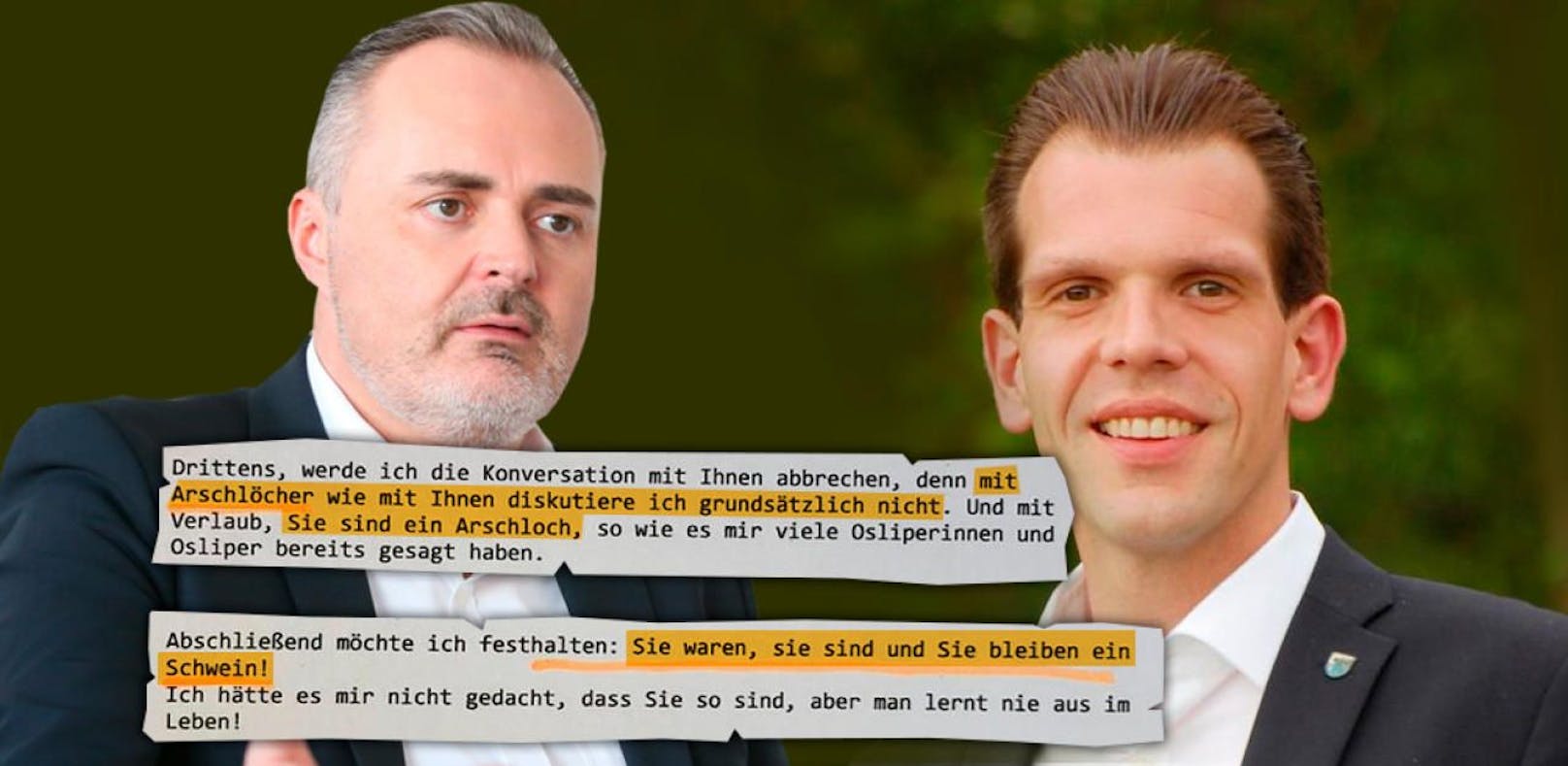 "Sie Schwein": Wutbrief vor Wahl im Burgenland