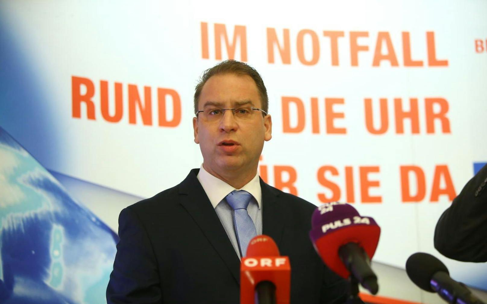 Rainer Gottwald, Leiter der Berufsrettung Wien