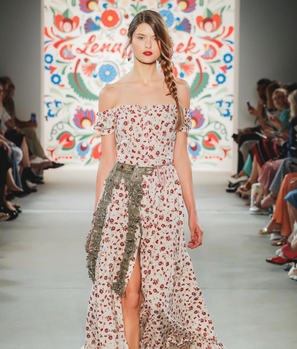 Lena Hoschek auf der Berliner Fashion Week, Frühjahr/Sommer 2018