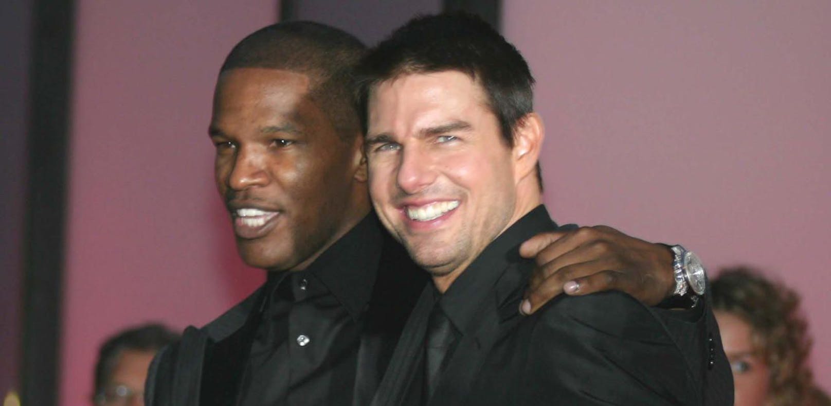 Tom Cruise und Jamie Foxx beim Filmfestival von Venedig 2004