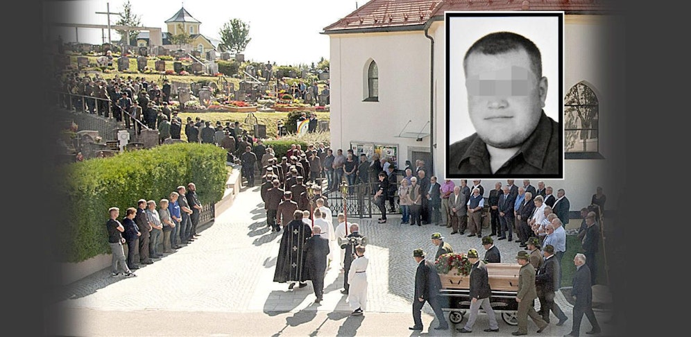 Am Mittwoch wurde Christoph A. zu Grabe getragen.