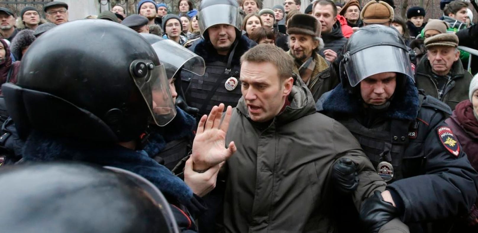 Russland nimmt 1.000 Demonstranten fest