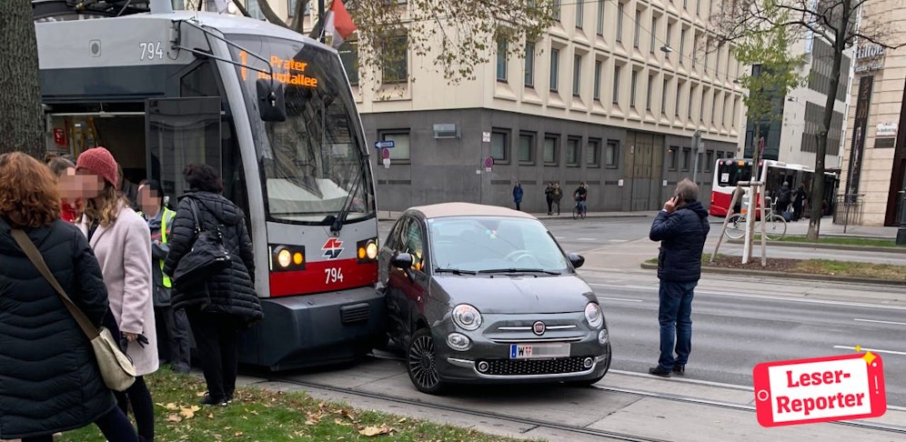 Crash am Wiener Schottenring