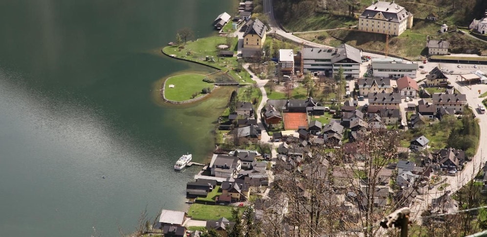 Hier bei Hallstatt befürchtete das Paar einen hinterhältigen Tierangriff.