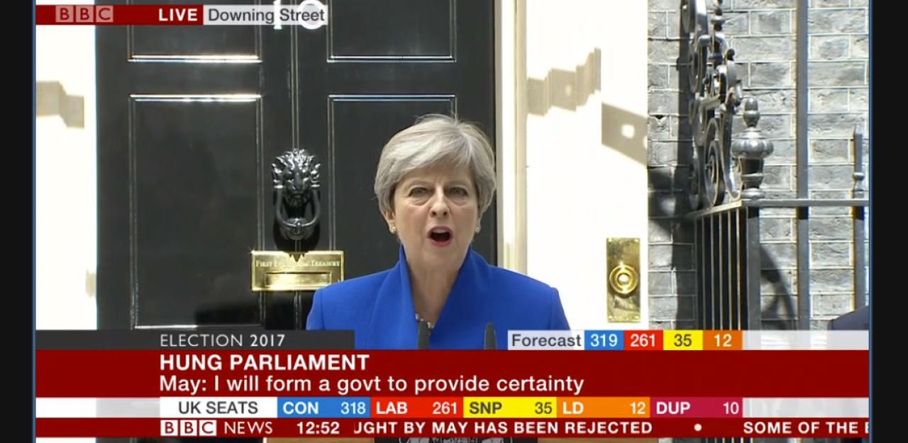 Heute.at - Offiziell: May wird Koalitionsregierung bilden