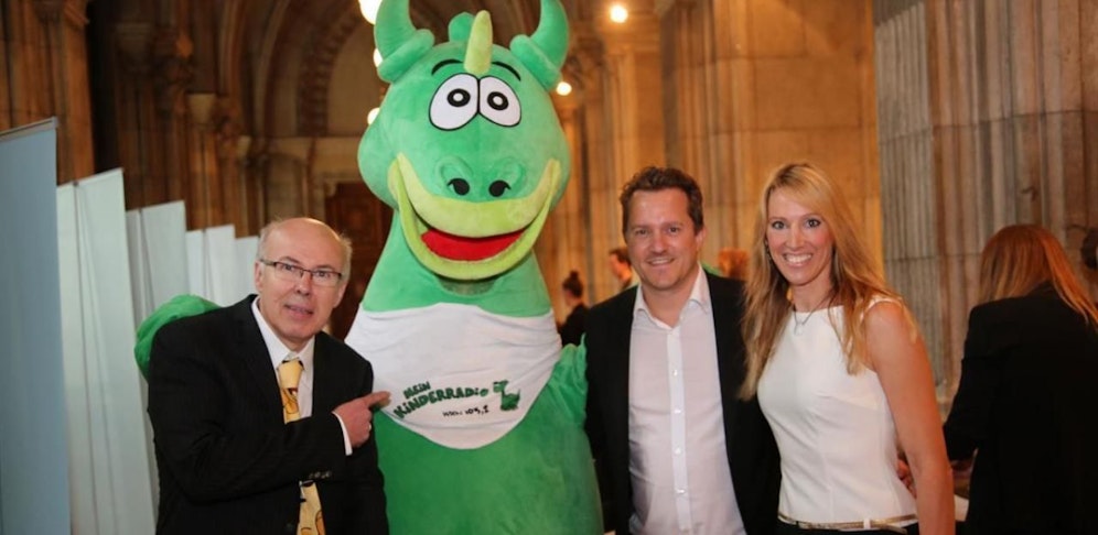Drei Jahre "Mein Kinderradio" wurde im Rathaus gefeiert