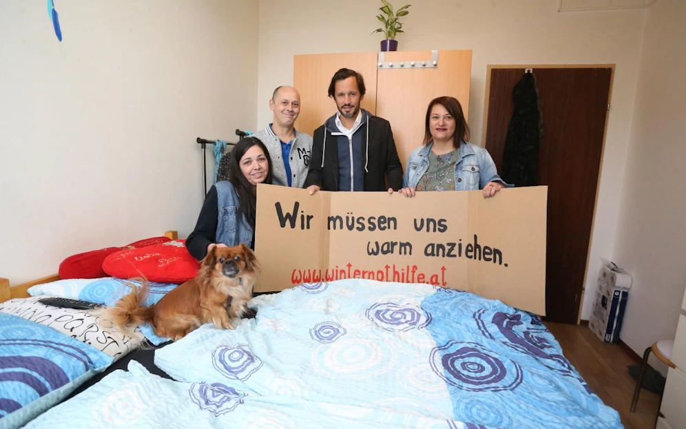 Klaus Schwertner zieht erste Zwischenbilanz des Caritas-Winterpakets. 