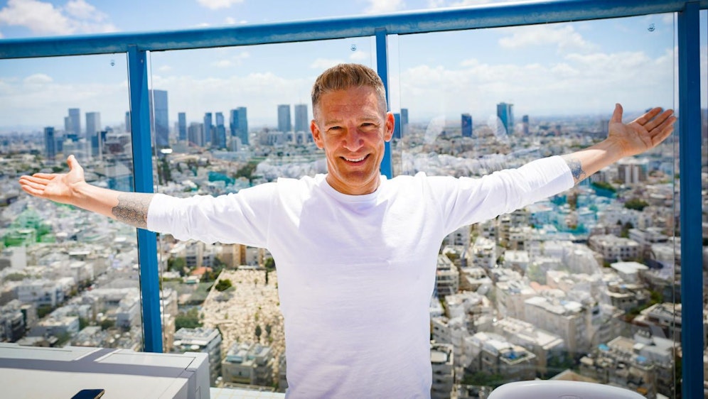 Andi Knoll ist heute ganz in seinem Element.