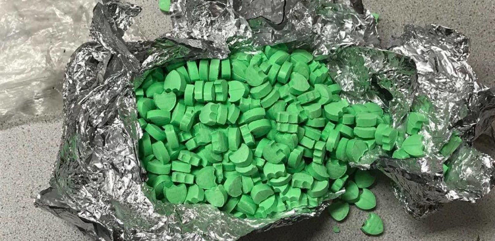 Fast 500 Ecstasy-Tabletten wurden in einem Park in Linz gefunden