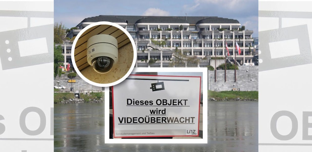 Im Neuen Rathaus wurden zwölf Kameras angebracht. 