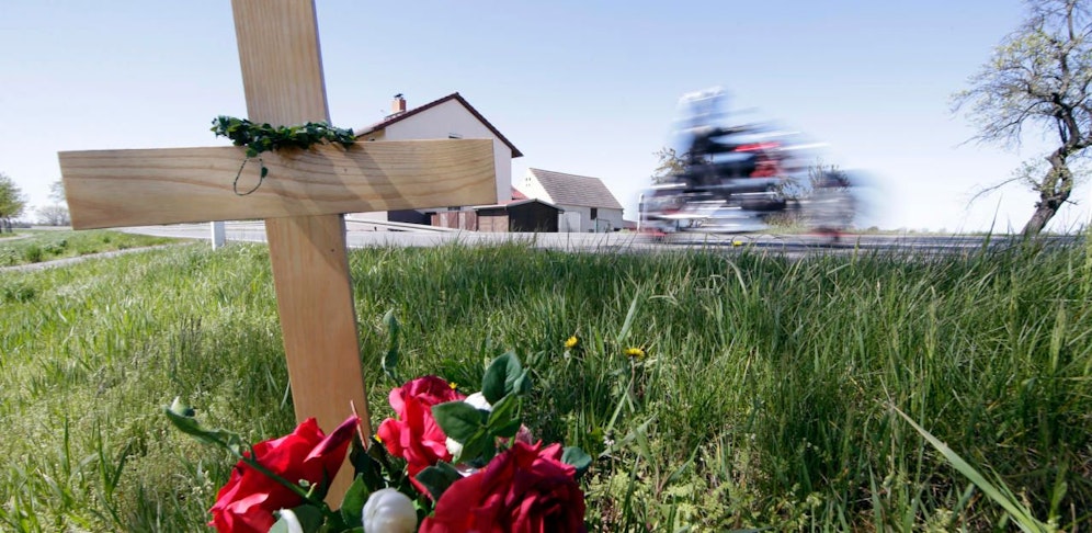 Mehr als die Hälfte der Todesopfer waren mit dem Motorrad unterwegs.