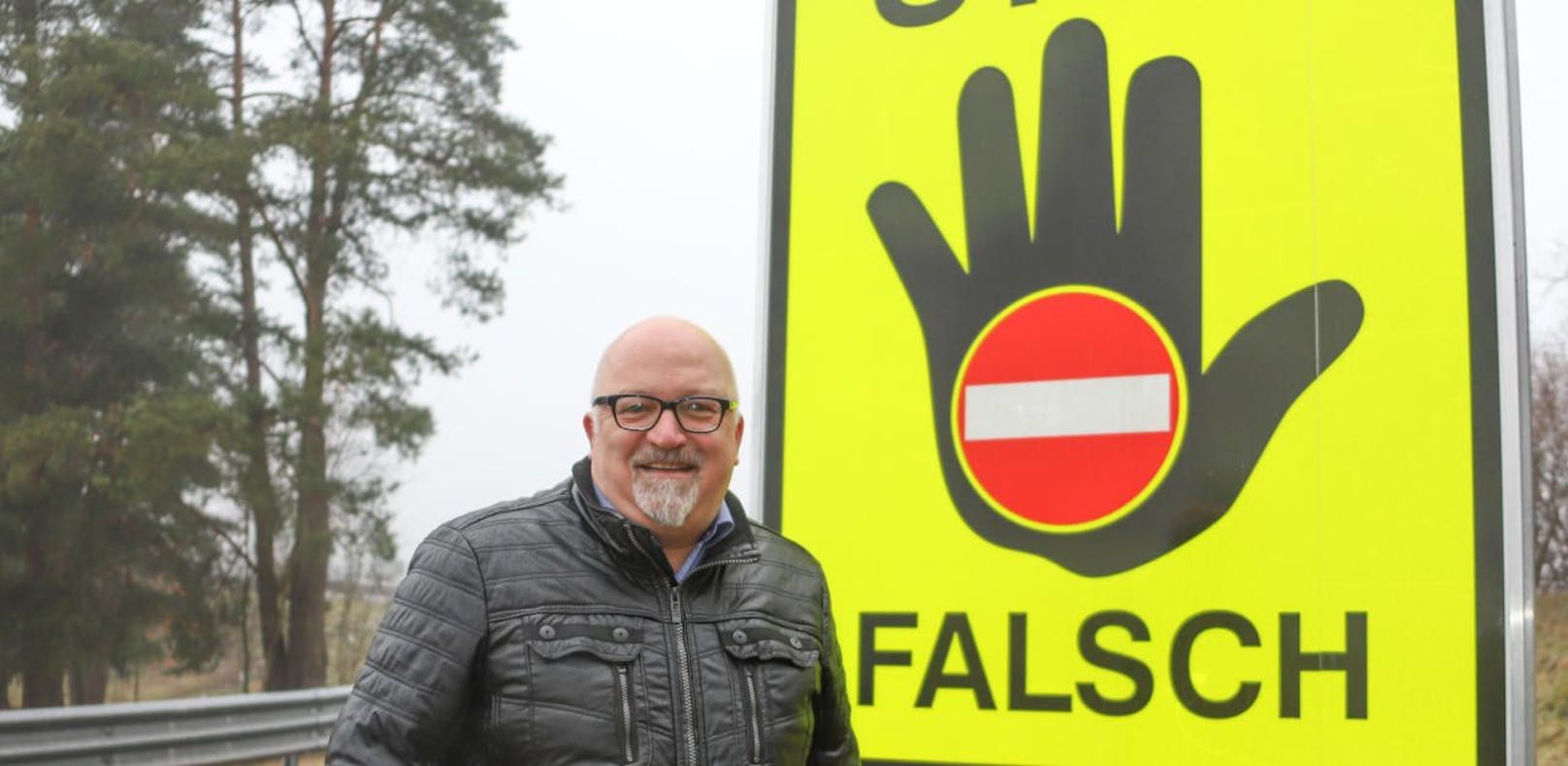 Werner Mairinger (54) stoppte den volltrunkenen 40-jährigen Geisterfahrer aus NÖ. 
