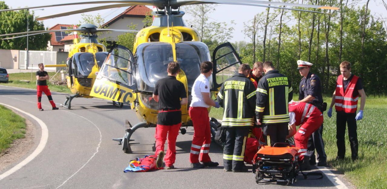 Heute.at - Horror-Crash: Motorräder kollidierten frontal
