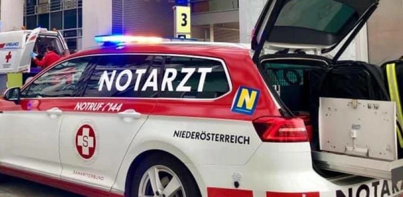 Notarzt im Einsatz.