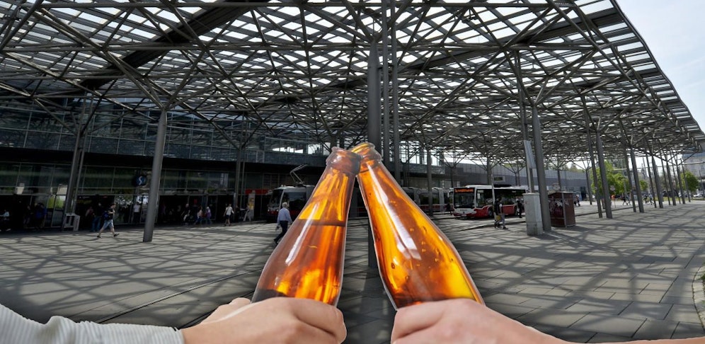 Am Donnerstag soll nochmal angestoßen werden.