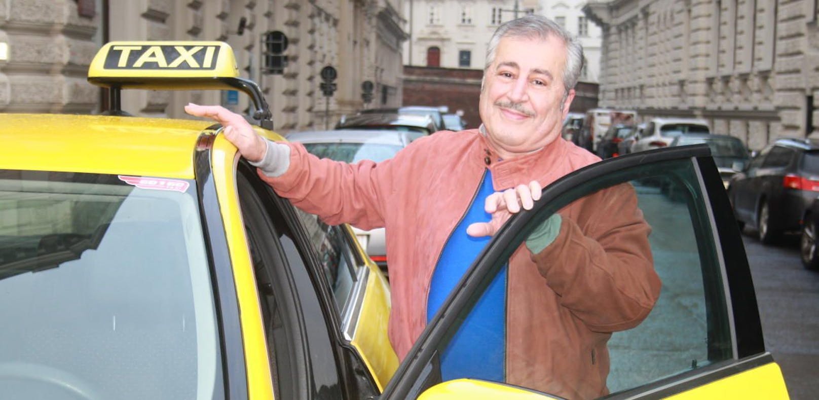 Taxifahrer Mostafa Safai Amini (63) leistete Erste Hilfe, rettete einen seiner Fahrgäste das Leben. 