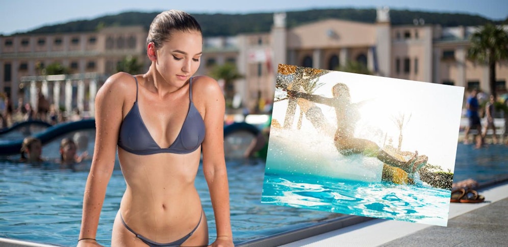 Das Strandbad in Baden erweitert sein Angebot durch eine Mega-Rutsche  sieben Meter Höhe und 70 Meter Länge.