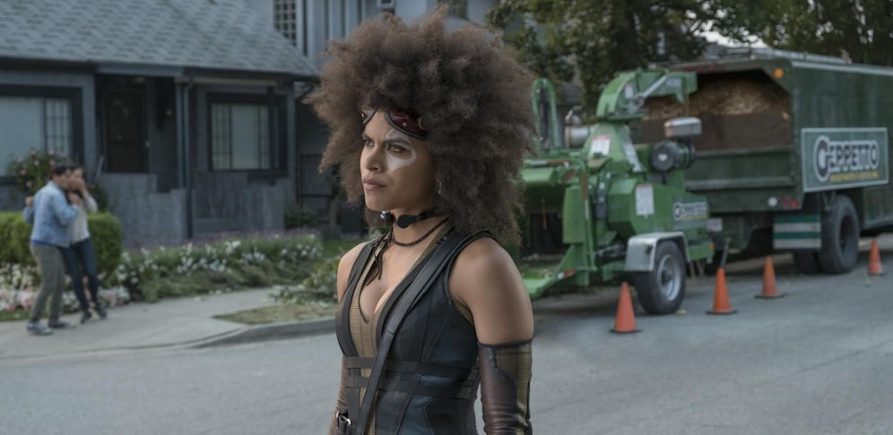 Zazie Beetz als Domino in "Deadpool 2".