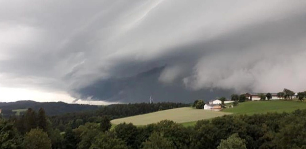 Unwetter-Warnung für den Raum um Wr. Neustadt.