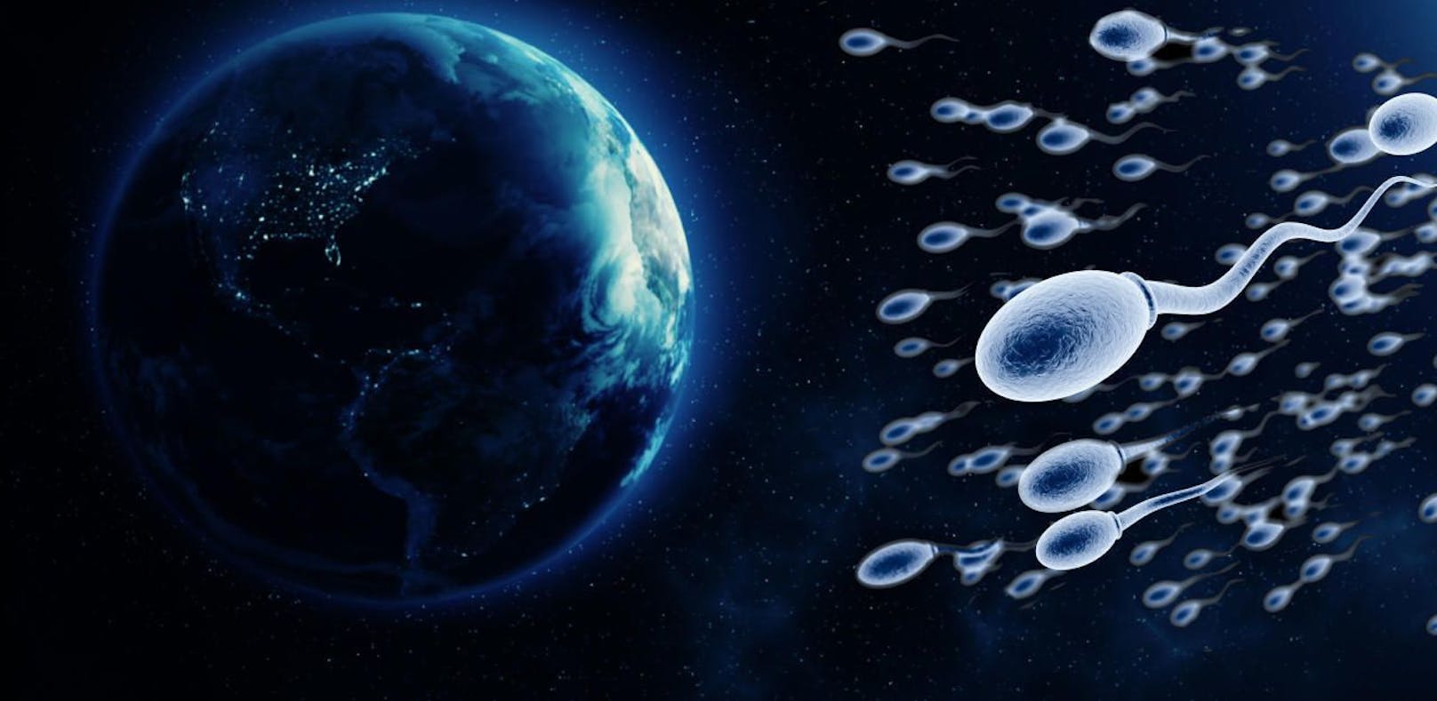 Nasa schießt Sperma in den Weltraum
