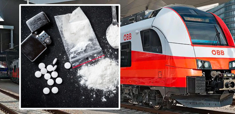 Der Bursch vergaß im Zug seinen Rucksack mit Drogen.