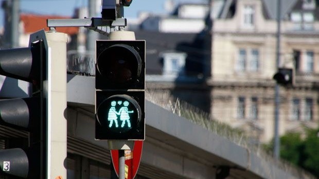 Heute.at - Jubiläum – Wiener Ampelpärchen leuchten seit 10 Jahren
