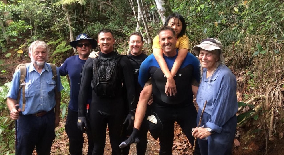 Yang Chen wurde nach fünf Tagen in der Wildnis gerettet.