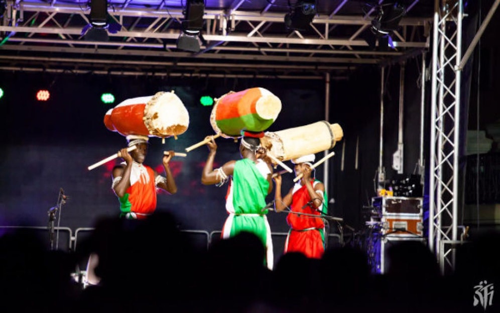 Bei der Schlussvorstellung waren nur noch drei Burundier da.